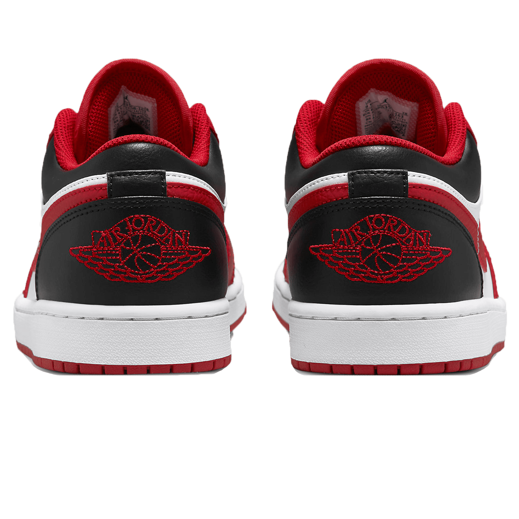 Air Jordan 1 Low 'Reverse Black Toe' — UK 3 | EU 35.5 | US 3.5 — Back View