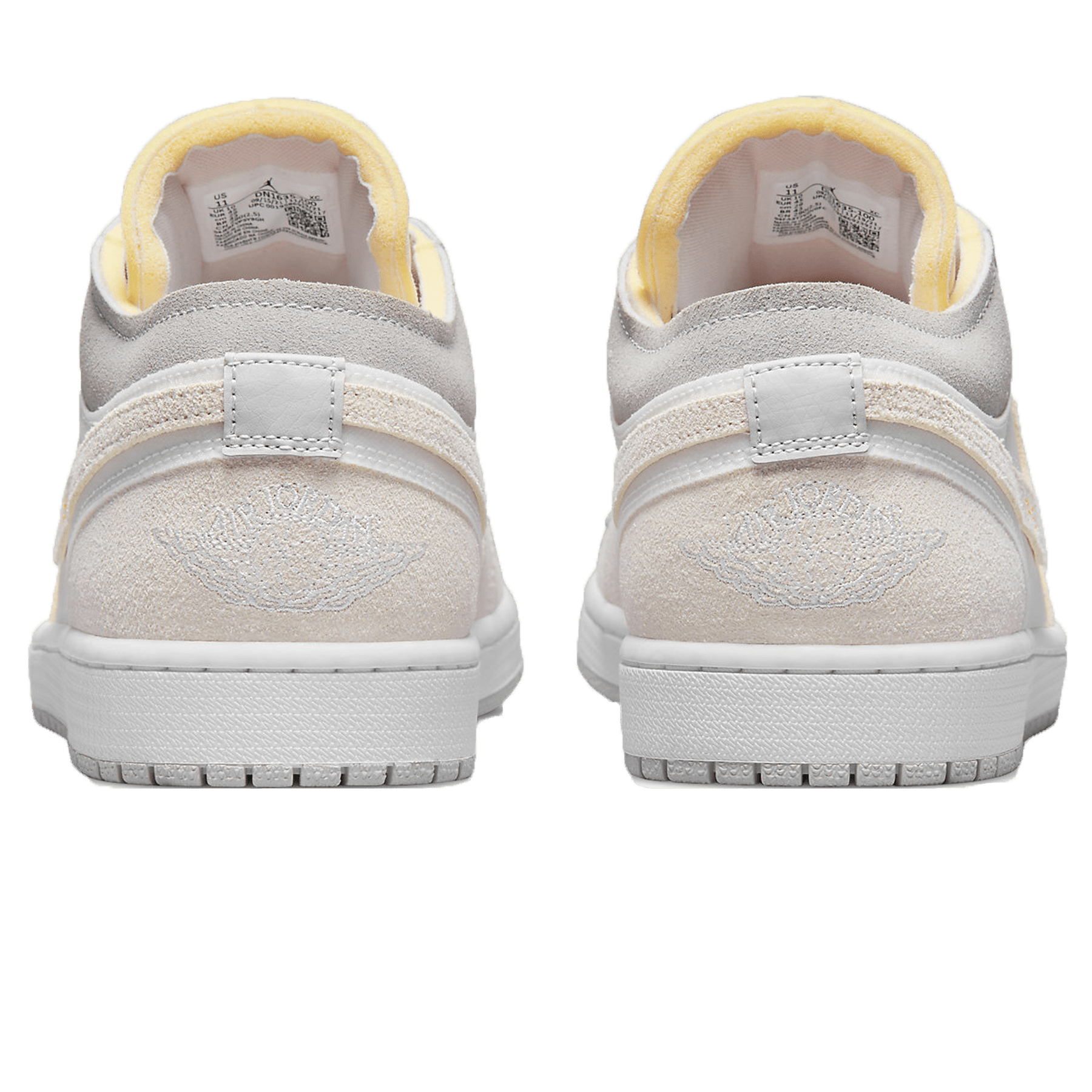 Air Jordan 1 Low 'Inside Out' — UK 3 | EU 35.5 | US 3.5 — Back View