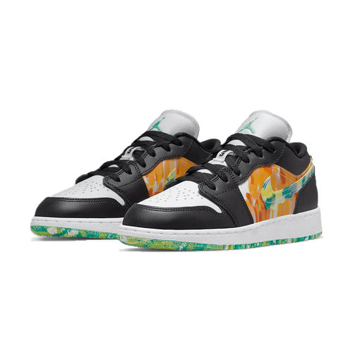 Air Jordan 1 Low SE GS 'Drip' — UK 13.5 | EU 32 | US 1Y — Side View