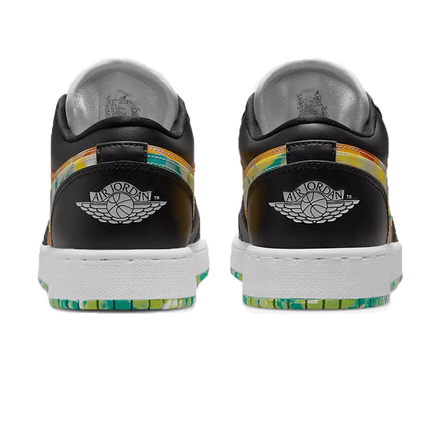 Air Jordan 1 Low SE GS 'Drip' — UK 13.5 | EU 32 | US 1Y — Back View