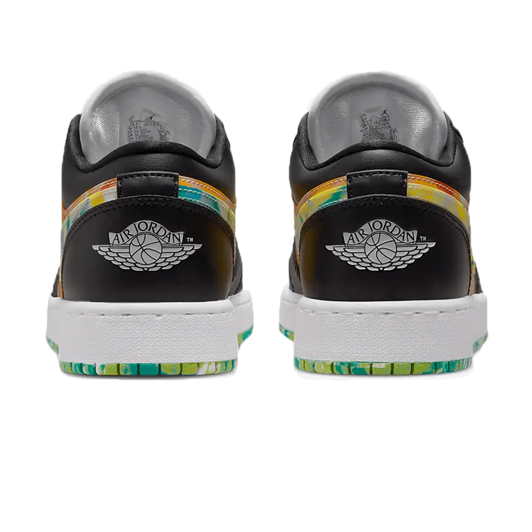 Air Jordan 1 Low SE GS 'Drip' — UK 13.5 | EU 32 | US 1Y — Back View