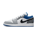 Air Jordan 1 Low SE GS 'True Blue' — UK 13.5 | EU 32 | US 1Y — Front View