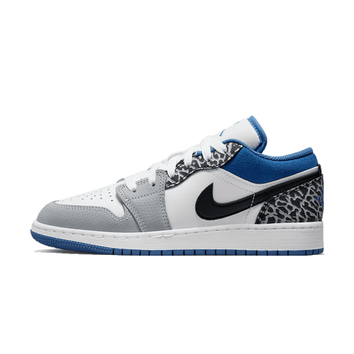Air Jordan 1 Low SE GS 'True Blue' — UK 13.5 | EU 32 | US 1Y — Front View