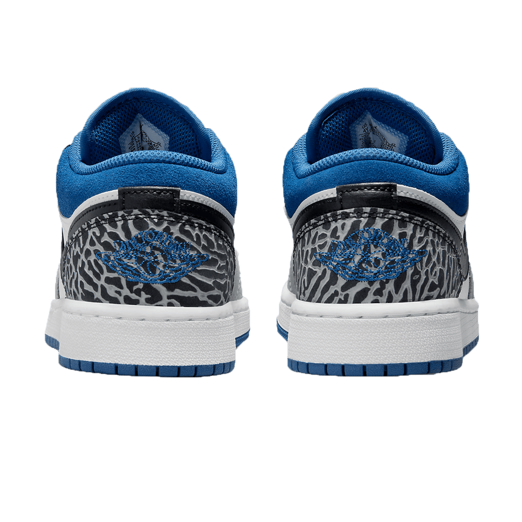 Air Jordan 1 Low SE GS 'True Blue' — UK 13.5 | EU 32 | US 1Y — Back View