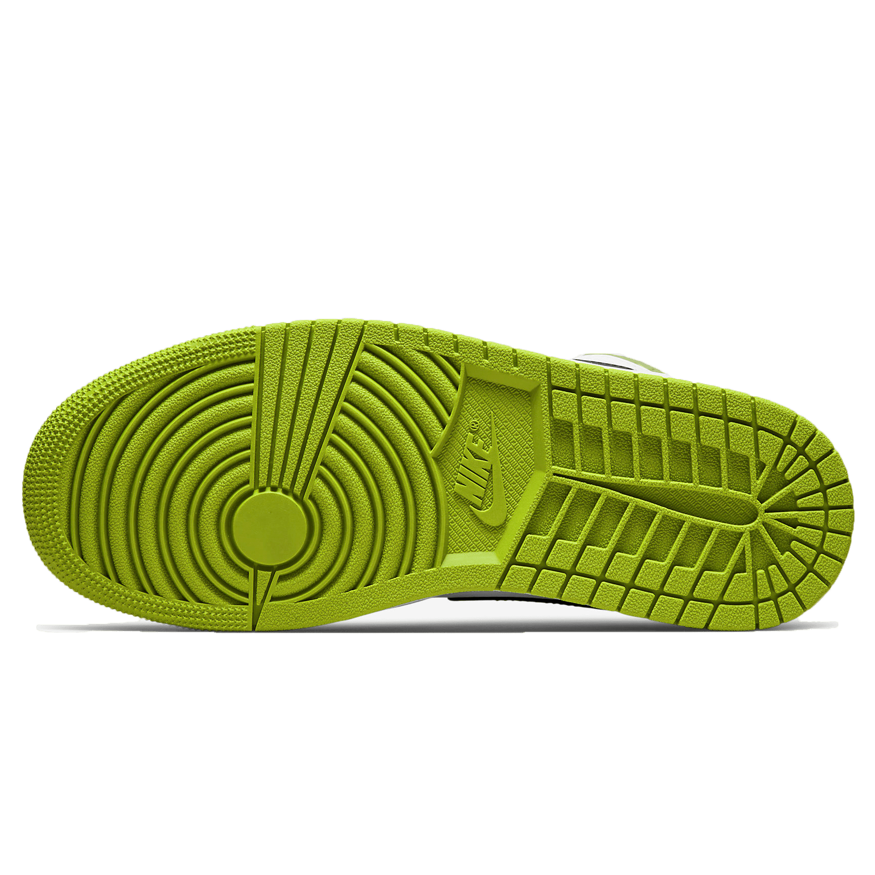 Air Jordan 1 Low SE Wmns 'Vivid Green Snakeskin — UK 2.5 | EU 35.5 | US 5 — Top View
