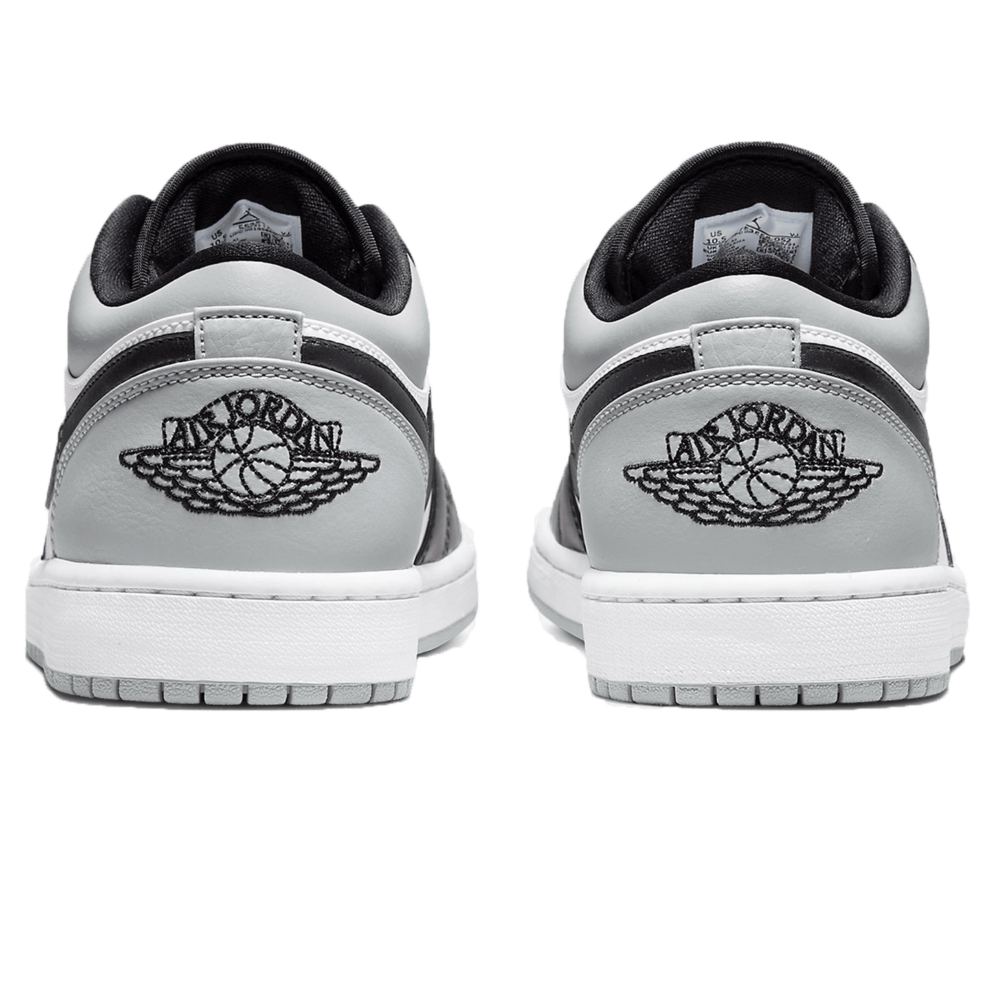 Air Jordan 1 Low Shadow Toe — UK 3 | EU 35.5 | US 3.5 — Back View