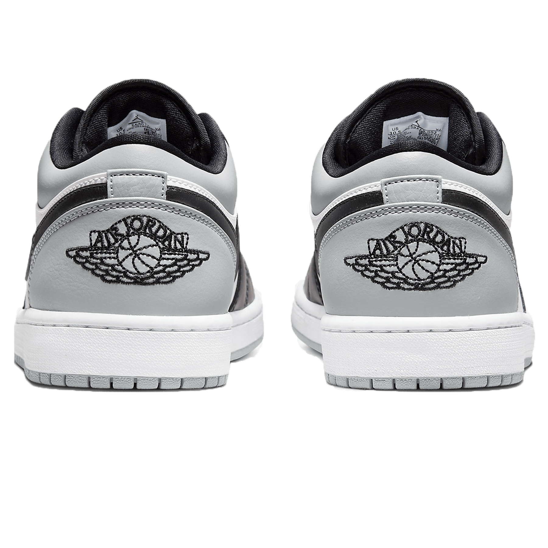 Air Jordan 1 Low Shadow Toe — UK 3 | EU 35.5 | US 3.5 — Back View