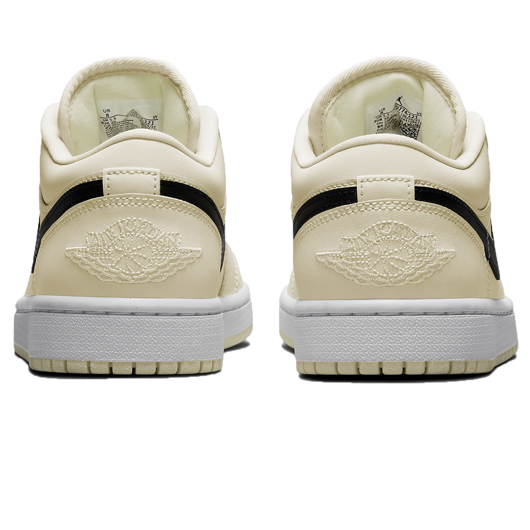 Air Jordan 1 Low Wmns 'Coconut Milk' — UK 2.5 | EU 35.5 | US 5 — Back View