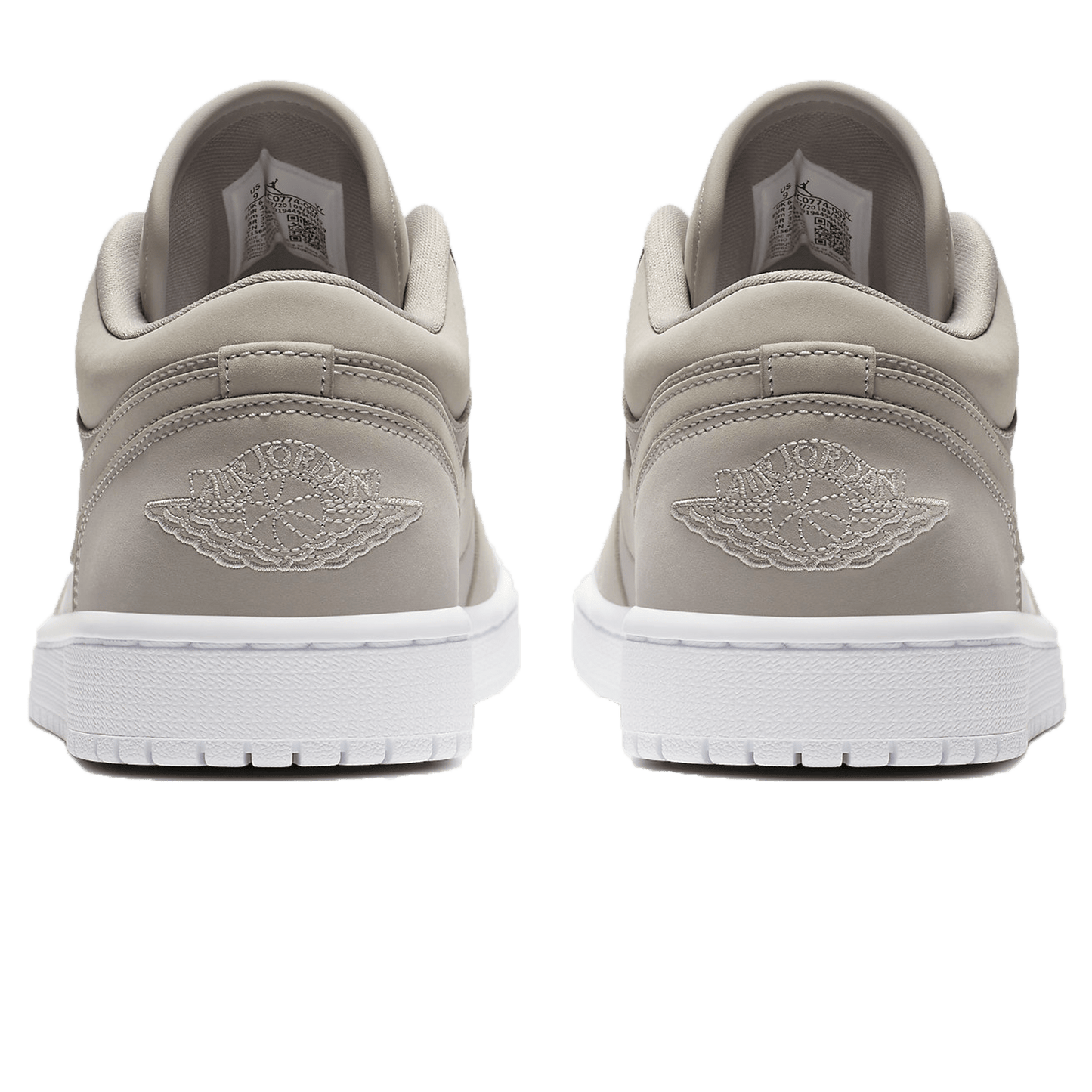 Air Jordan 1 Low Wmns 'Grey Fog' — UK 2.5 | EU 35.5 | US 5 — Back View