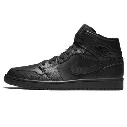 Air Jordan 1 Mid 'Black White' — UK 3 | EU 35.5 | US 3.5 — Front View