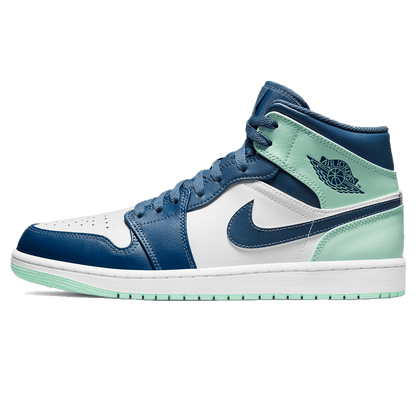 Air Jordan 1 Mid 'Blue Mint' — UK 3 | EU 35.5 | US 3.5 — Front View
