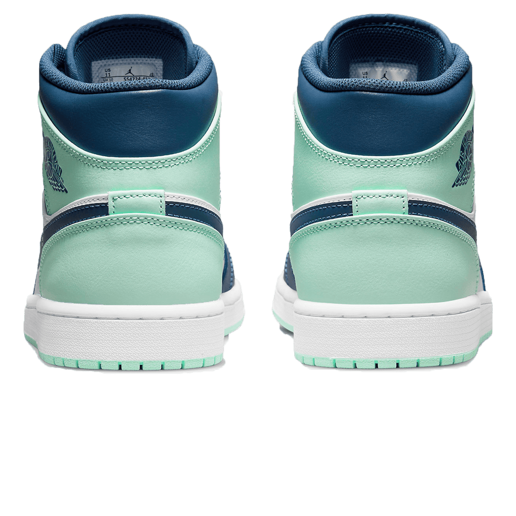 Air Jordan 1 Mid 'Blue Mint' — UK 3 | EU 35.5 | US 3.5 — Back View