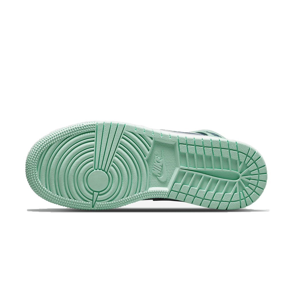 Air Jordan 1 Mid GS 'Blue Mint' — UK 13.5 | EU 32 | US 1Y — Top View