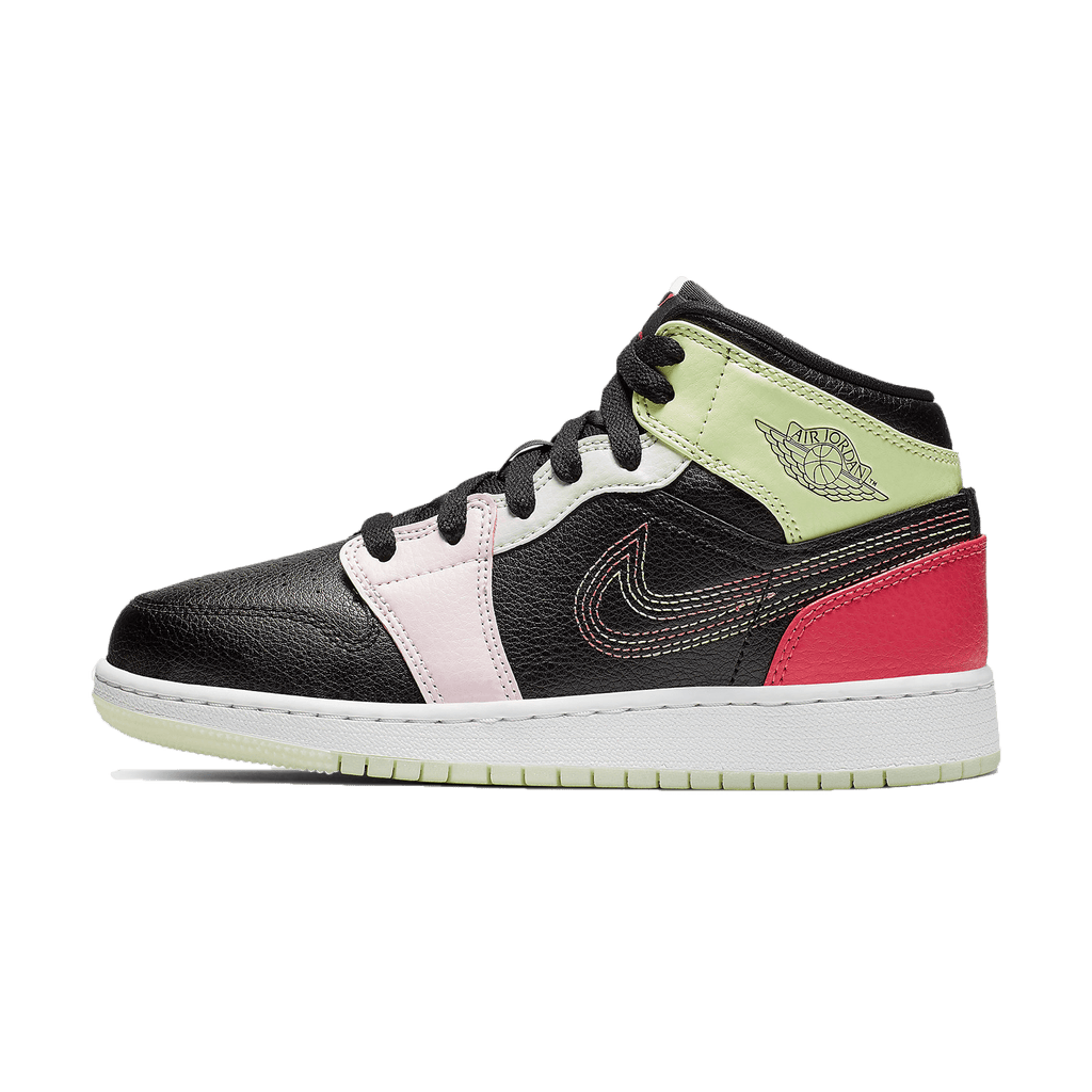 Air Jordan 1 Mid 'Glow In The Dark' — UK 13.5 | EU 32 | US 1Y — Front View