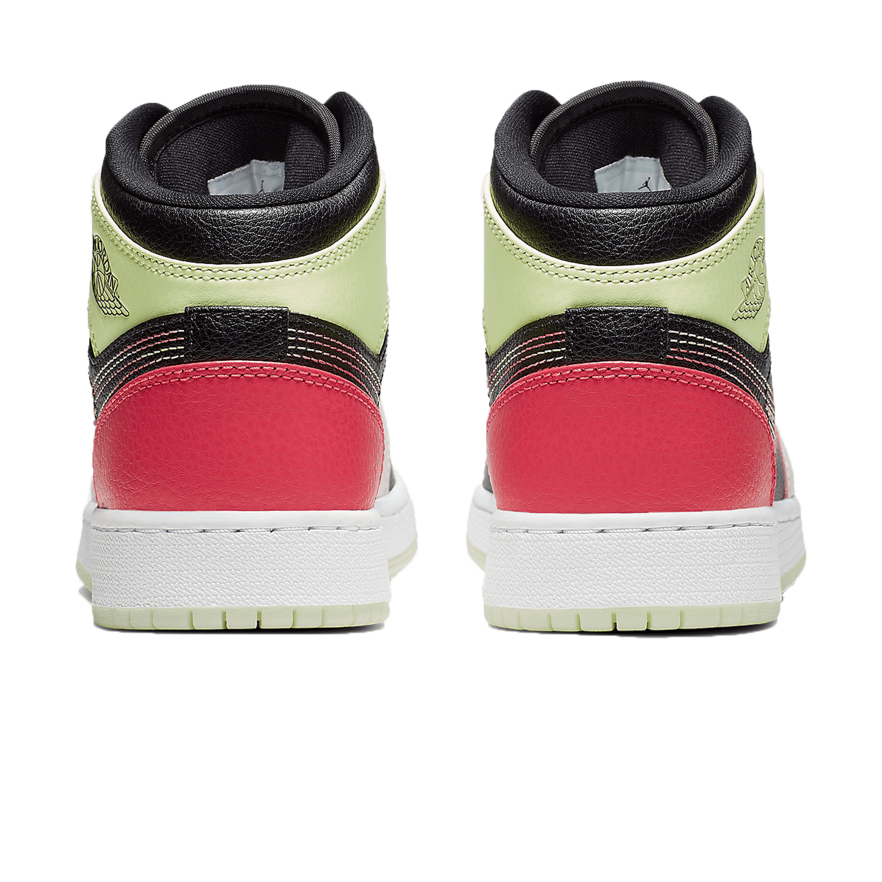 Air Jordan 1 Mid 'Glow In The Dark' — UK 13.5 | EU 32 | US 1Y — Back View