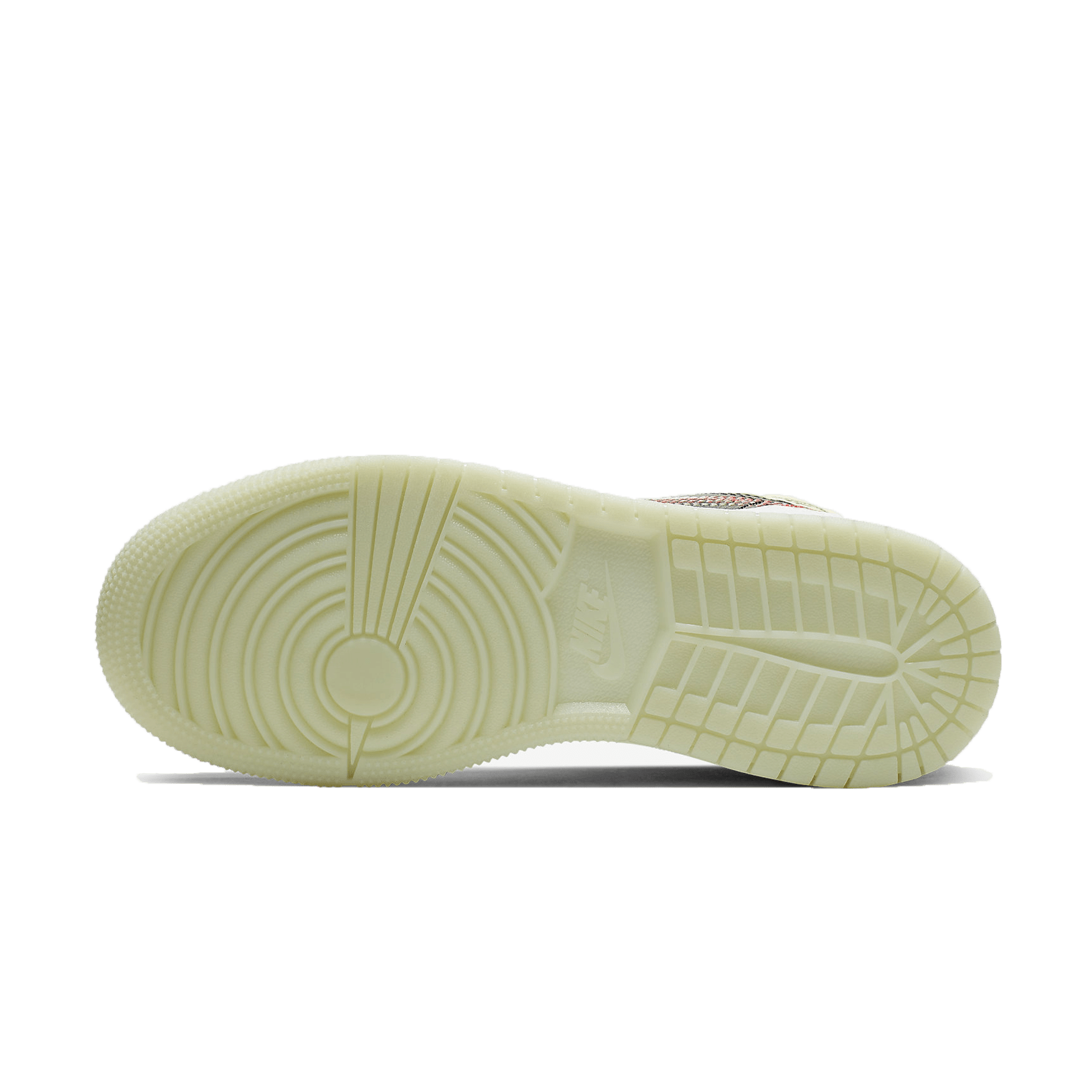 Air Jordan 1 Mid 'Glow In The Dark' — UK 13.5 | EU 32 | US 1Y — Top View