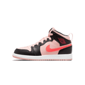 Air Jordan 1 Mid PS 'Black Pink Crimson' — UK 10C | EU 27.5 | US 10.5C — Front View