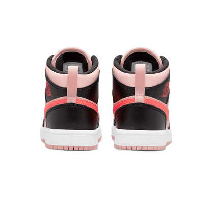 Air Jordan 1 Mid PS 'Black Pink Crimson' — UK 10C | EU 27.5 | US 10.5C — Back View