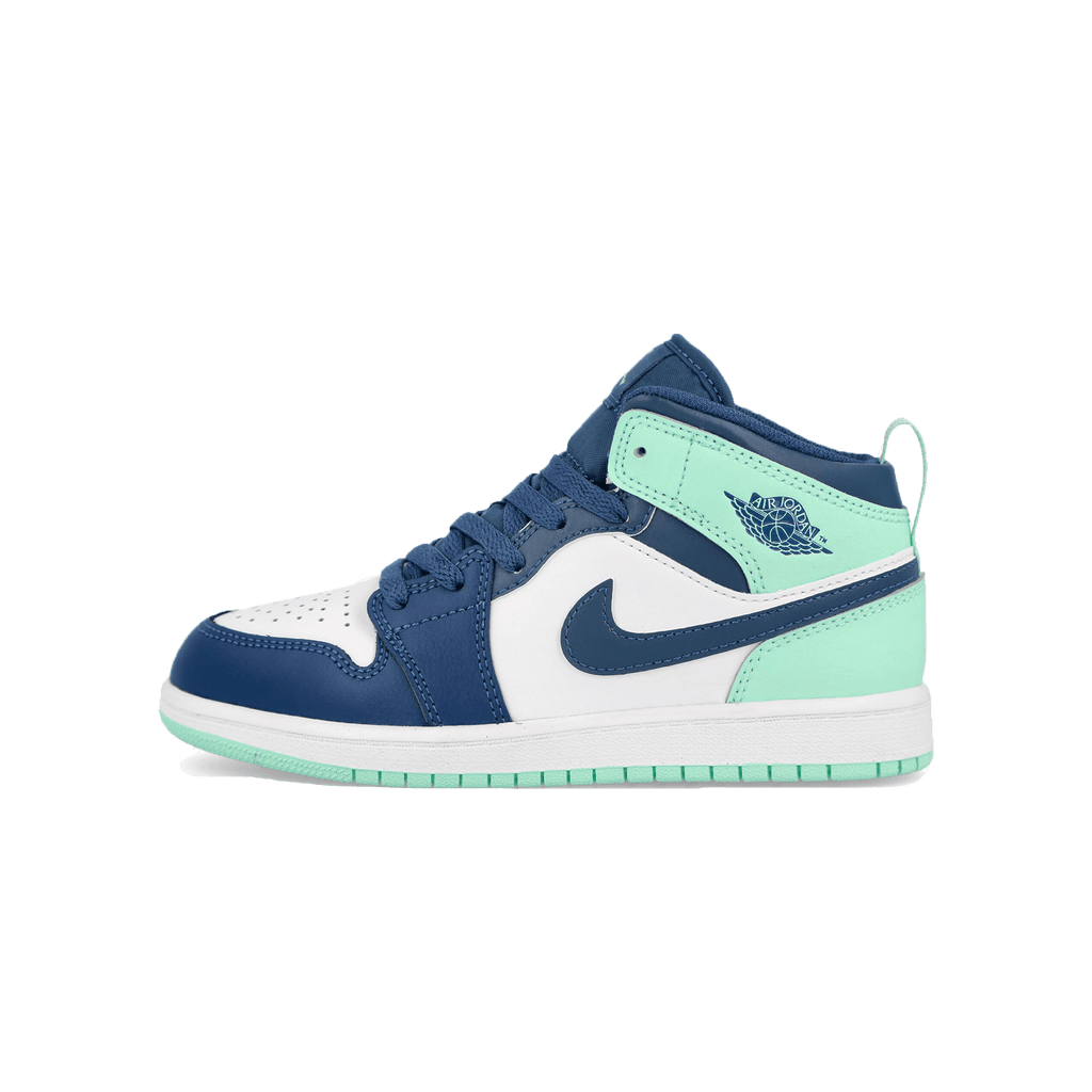 Air Jordan 1 Mid PS 'Blue Mint' — UK 10C | EU 27.5 | US 10.5C — Front View