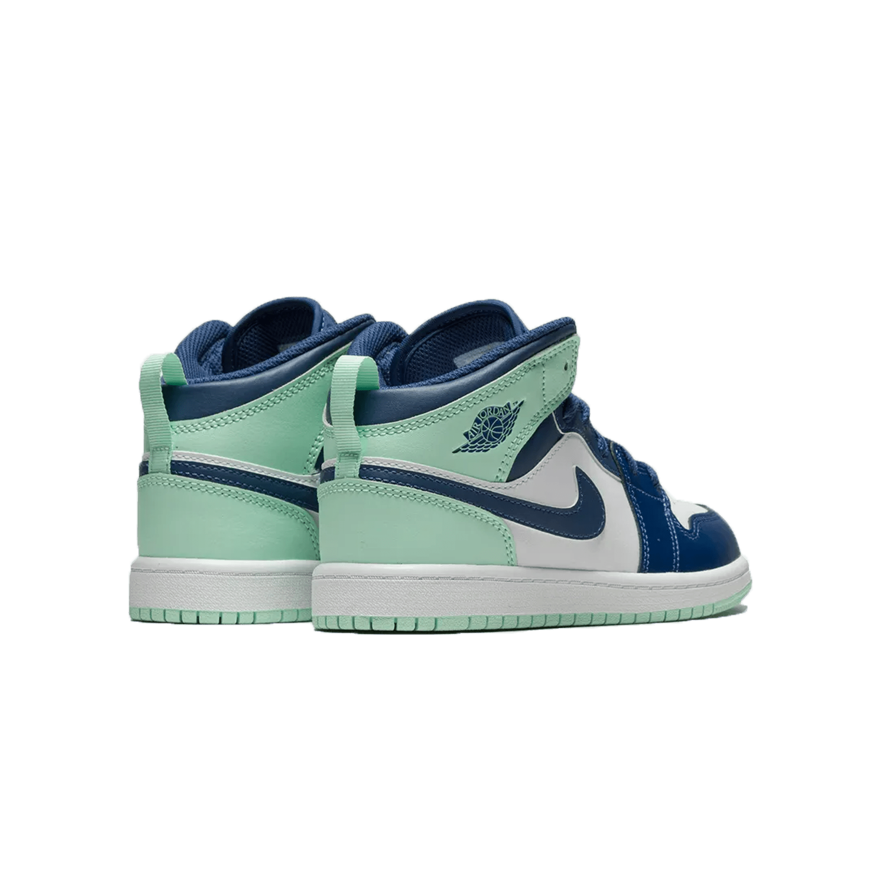 Air Jordan 1 Mid PS 'Blue Mint' — UK 10C | EU 27.5 | US 10.5C — Back View