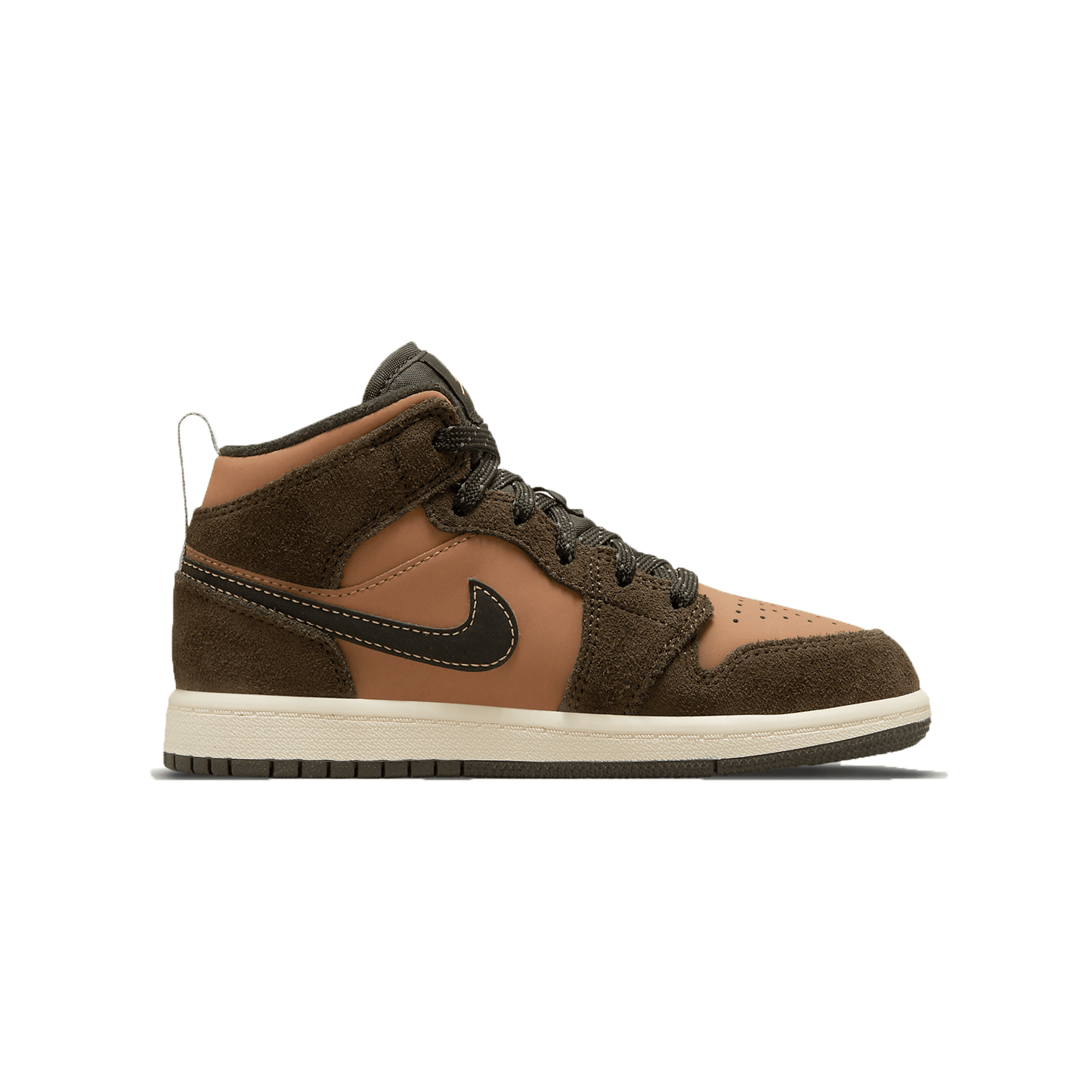 Air Jordan 1 Mid PS 'Earth Tone' — UK 10C | EU 27.5 | US 10.5C — Back View