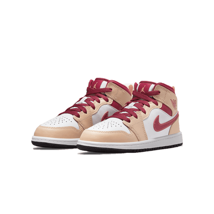 Air Jordan 1 Mid PS 'Light Curry Cardinal Red' — UK 10C | EU 27.5 | US 10.5C — Side View