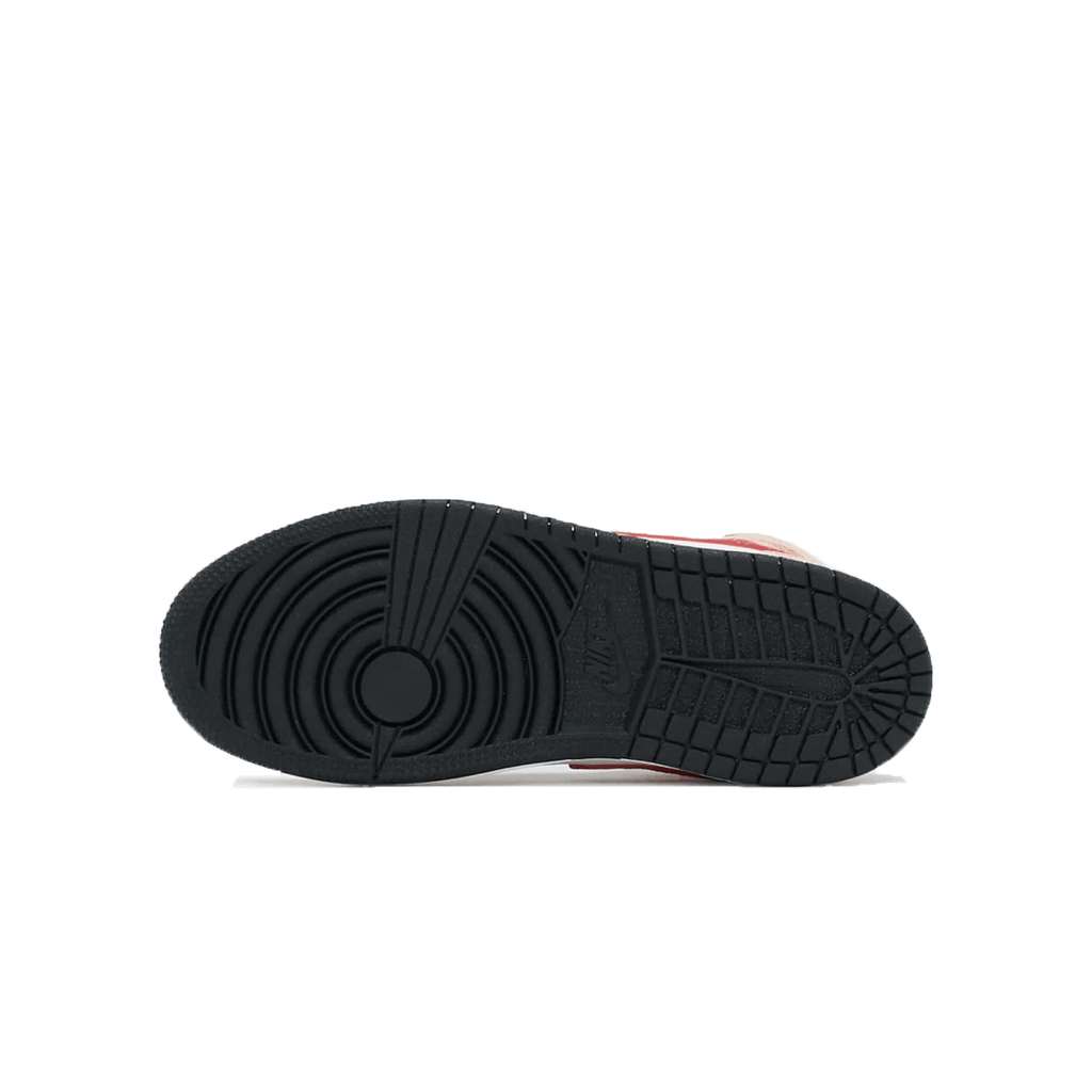 Air Jordan 1 Mid PS 'Light Curry Cardinal Red' — UK 10C | EU 27.5 | US 10.5C — Top View