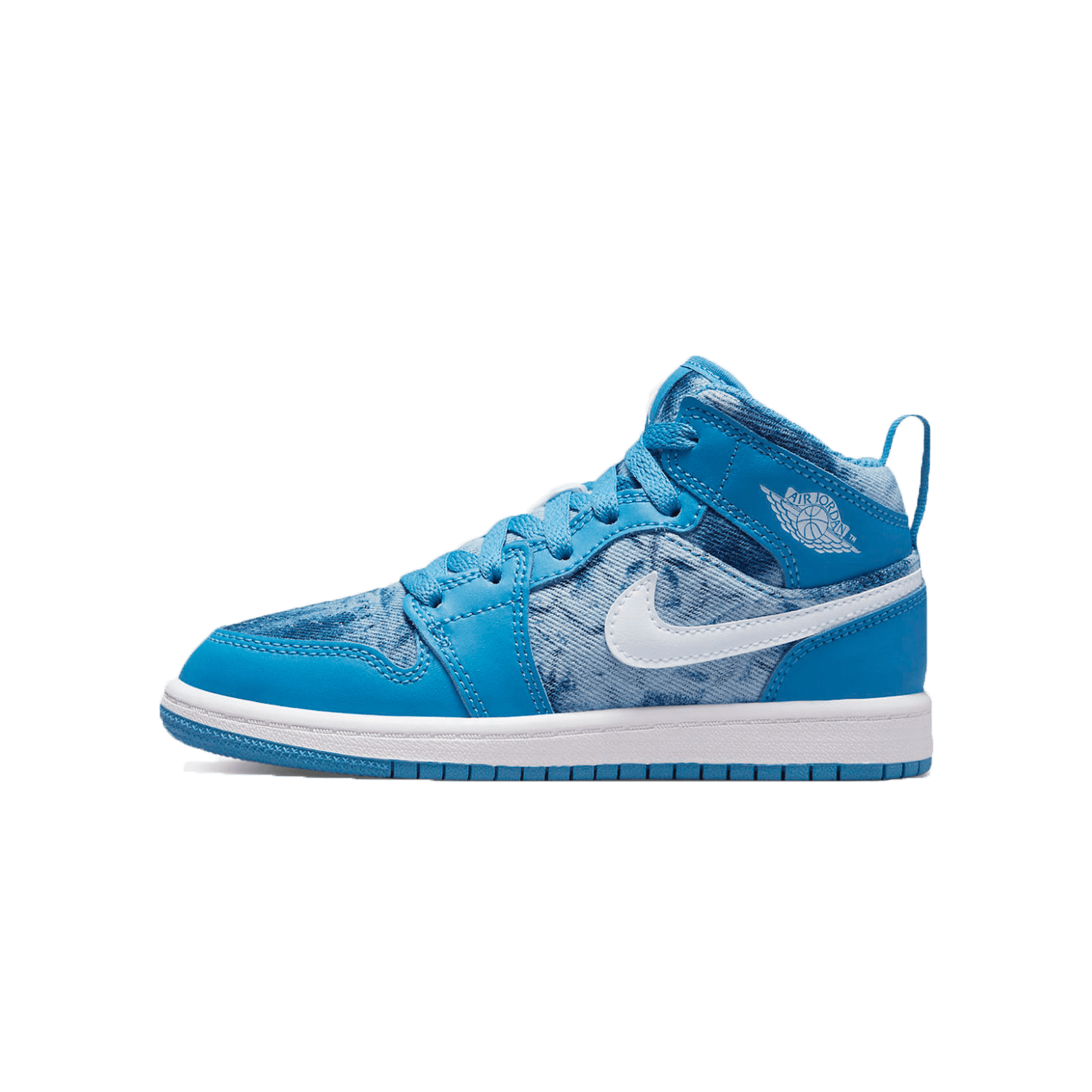Air Jordan 1 Mid PS 'Washed Denim' — UK 10C | EU 27.5 | US 10.5C — Front View