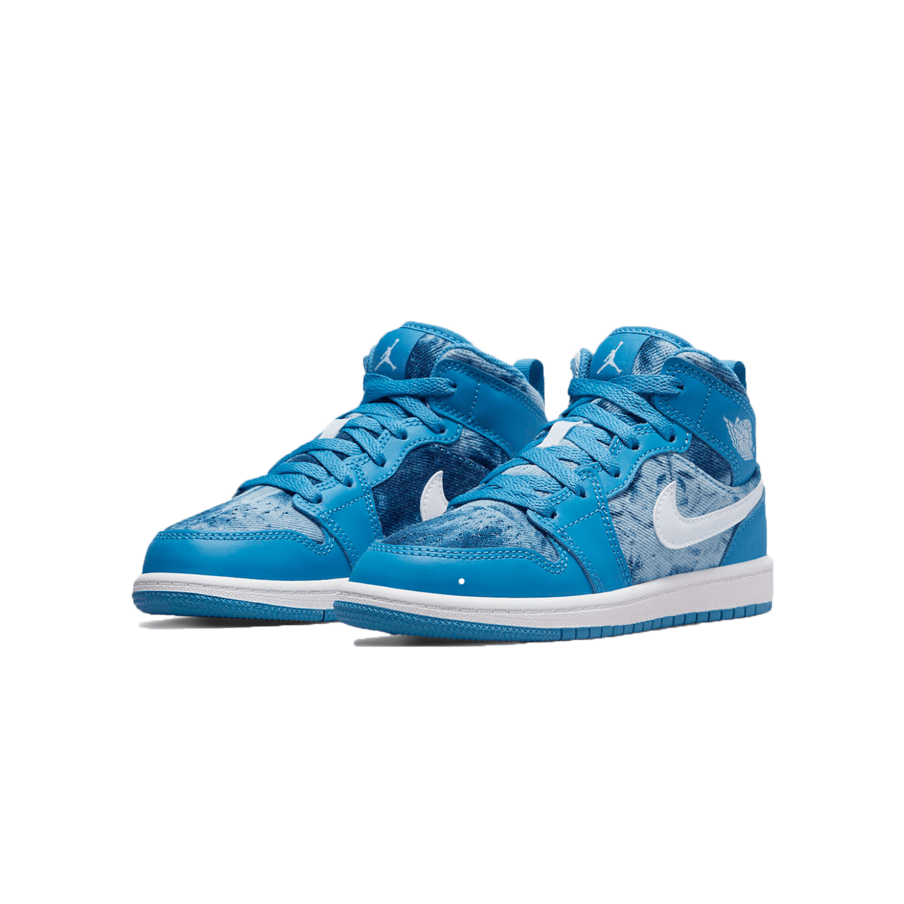 Air Jordan 1 Mid PS 'Washed Denim' — UK 10C | EU 27.5 | US 10.5C — Side View