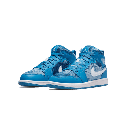 Air Jordan 1 Mid PS 'Washed Denim' — UK 10C | EU 27.5 | US 10.5C — Side View