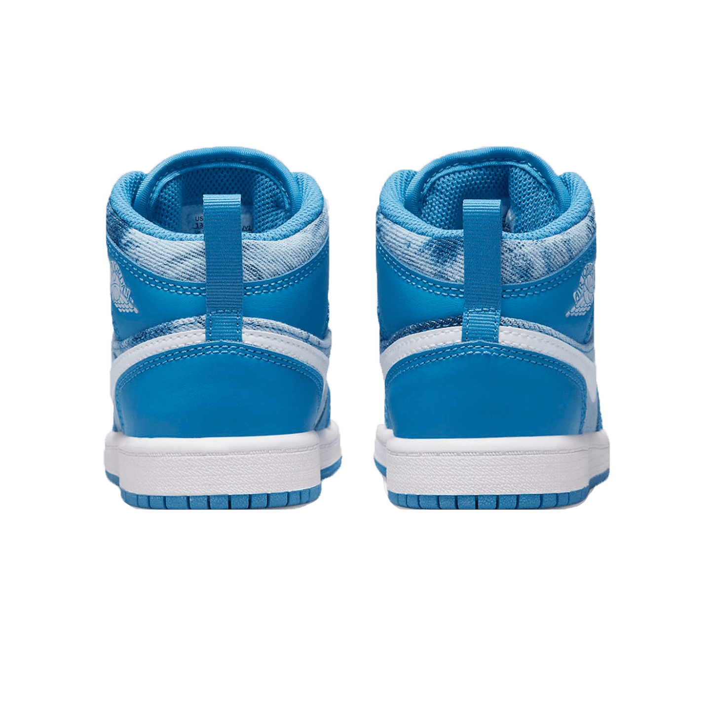 Air Jordan 1 Mid PS 'Washed Denim' — UK 10C | EU 27.5 | US 10.5C — Back View
