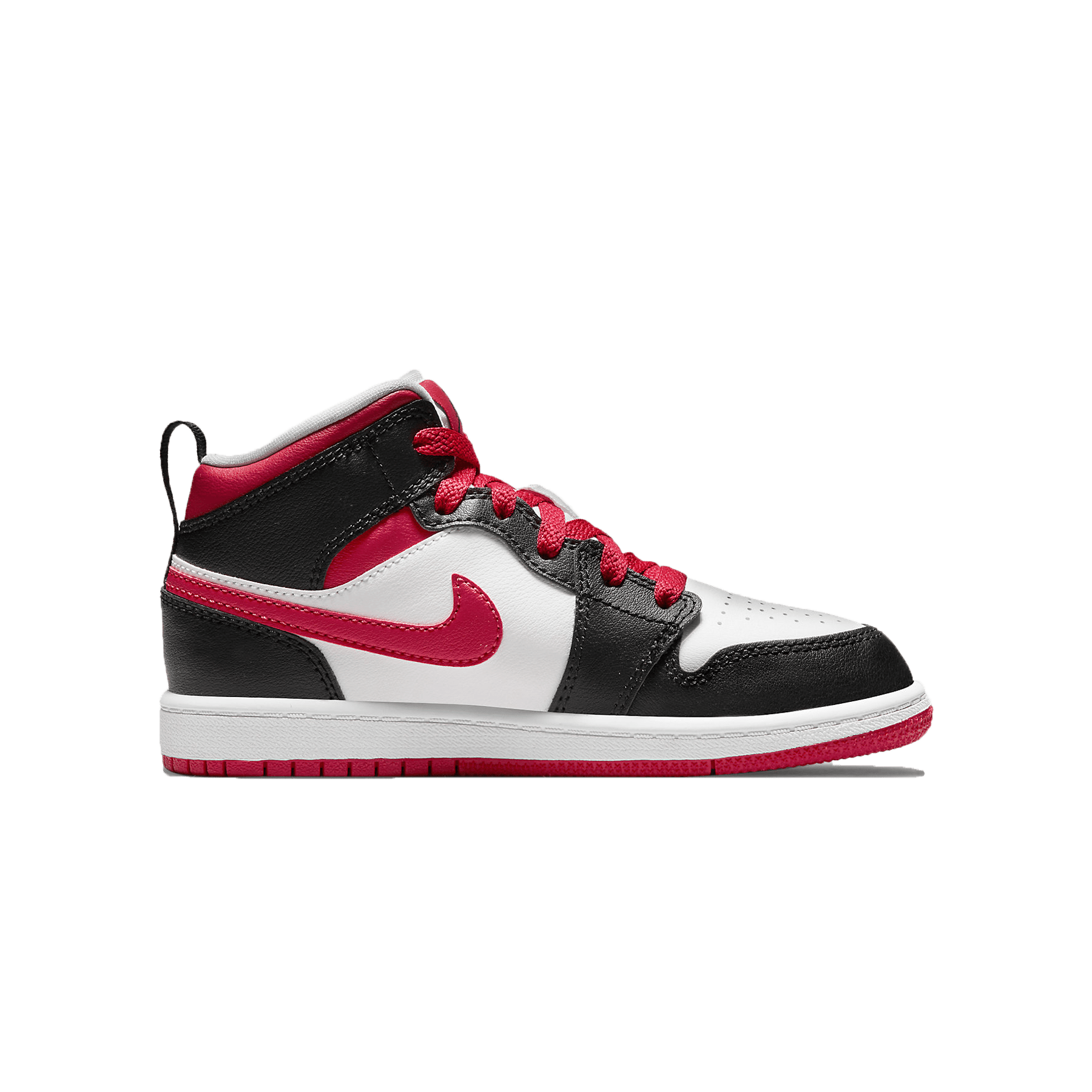 Air Jordan 1 Mid PS 'White Very Berry' — UK 10C | EU 27.5 | US 10.5C — Back View