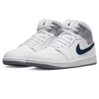 Air Jordan 1 Mid 'Paris' — UK 3 | EU 35.5 | US 3.5 — Side View