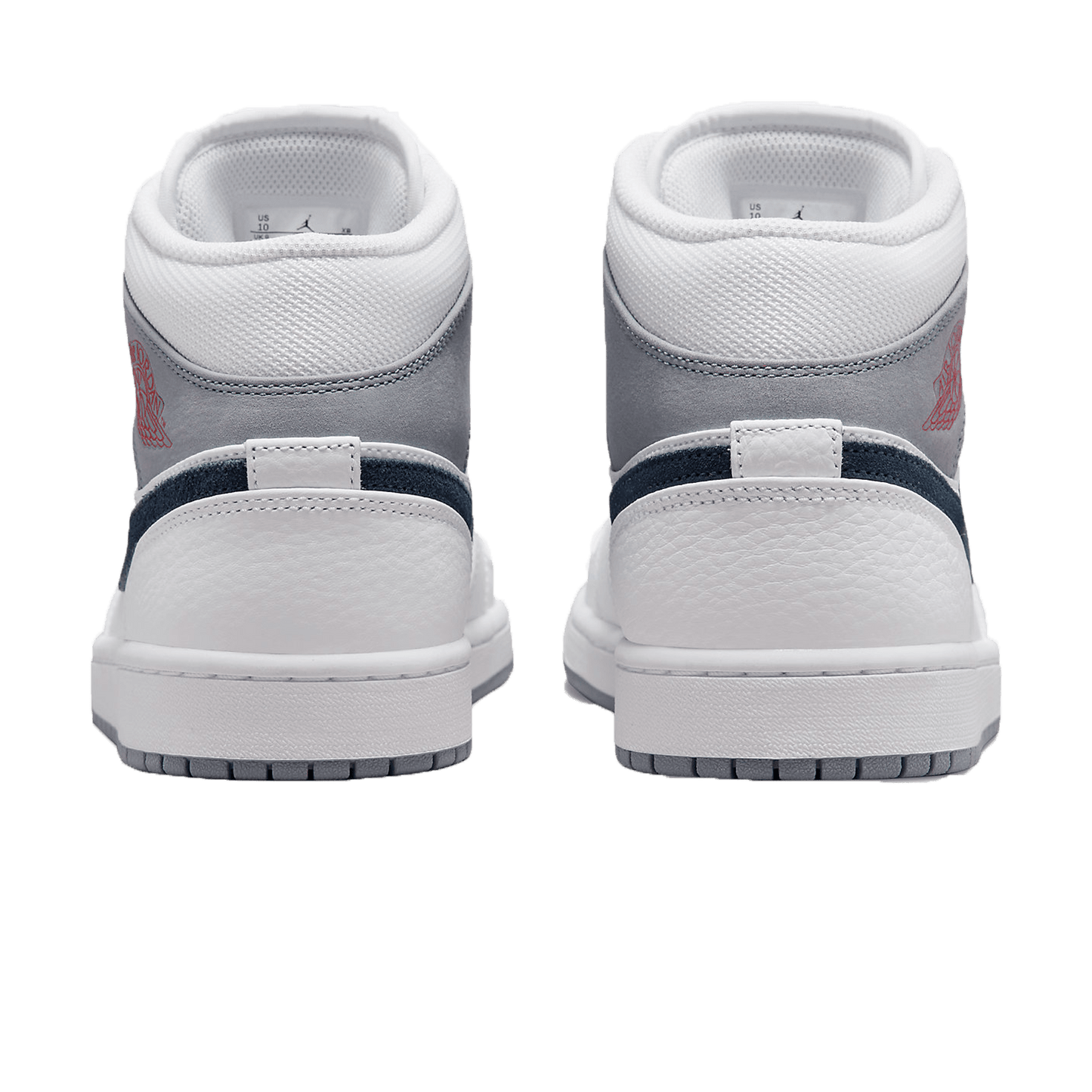 Air Jordan 1 Mid 'Paris' — UK 3 | EU 35.5 | US 3.5 — Back View