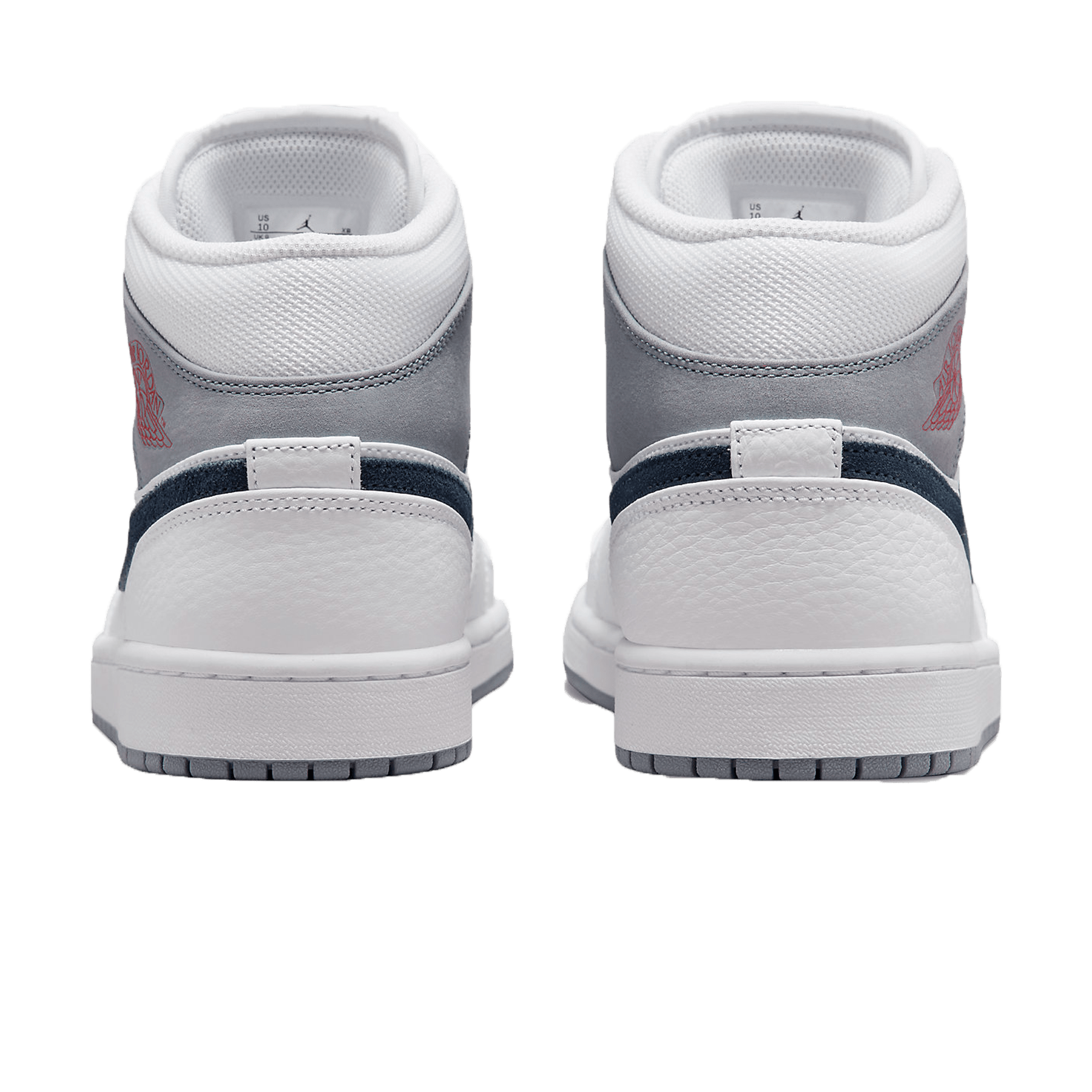 Air Jordan 1 Mid 'Paris' — UK 3 | EU 35.5 | US 3.5 — Back View