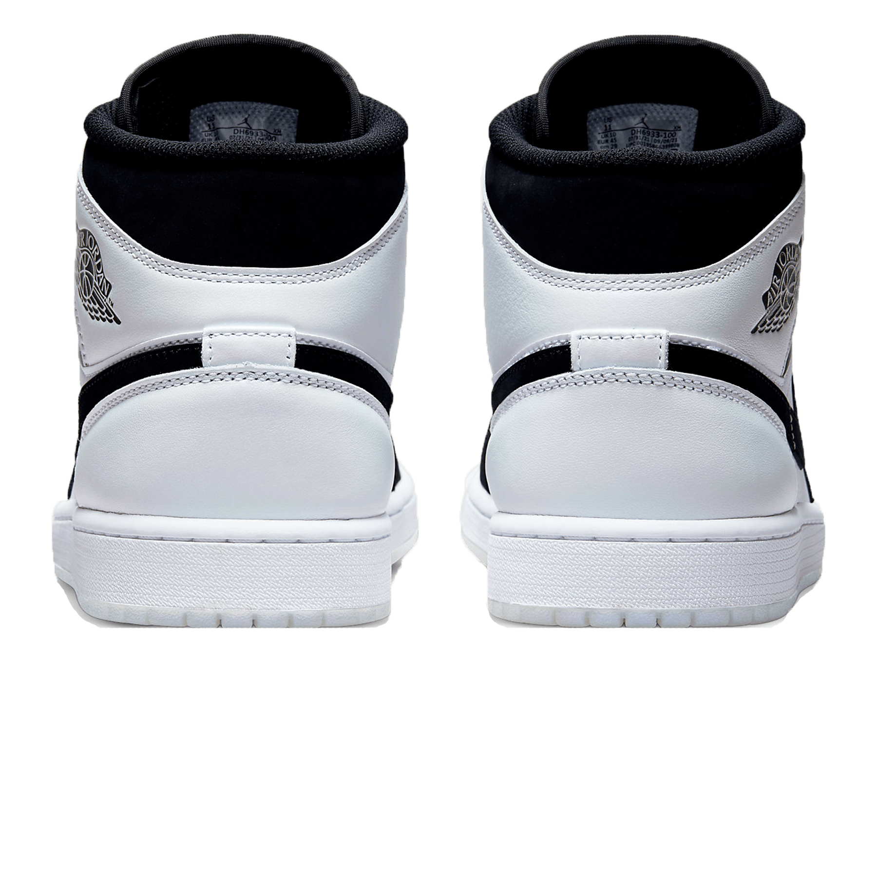Air Jordan 1 Mid SE 'Diamond' — UK 3 | EU 35.5 | US 3.5 — Back View