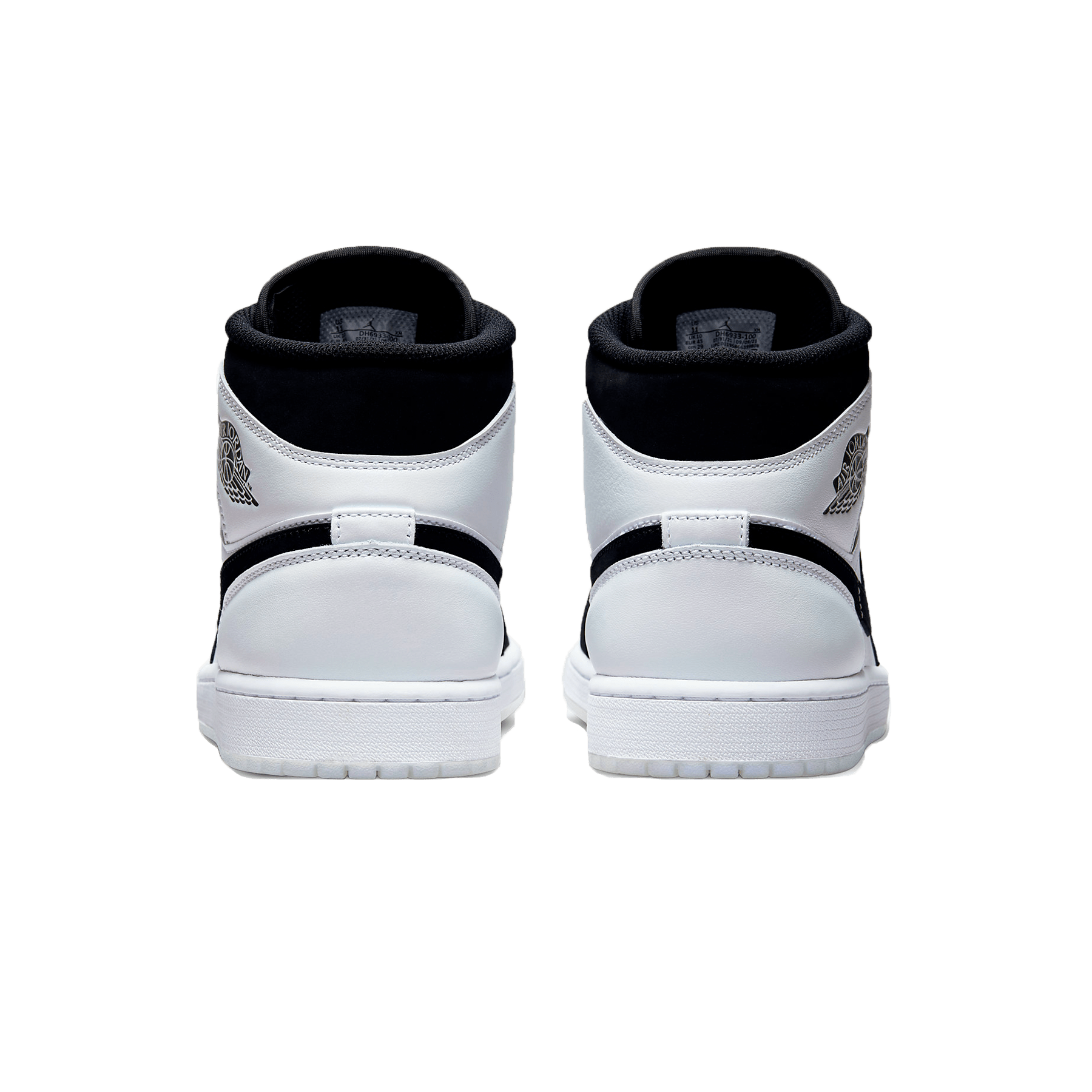 Air Jordan 1 Mid SE GS 'Diamond' — UK 13.5 | EU 32 | US 1Y — Back View