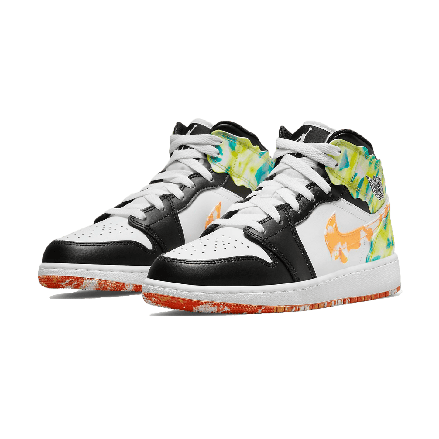 Air Jordan 1 Mid SE GS 'Drip' — UK 13.5 | EU 32 | US 1Y — Side View