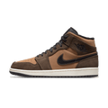 Air Jordan 1 Mid SE GS 'Earth Tone' — UK 13.5 | EU 32 | US 1Y — Front View