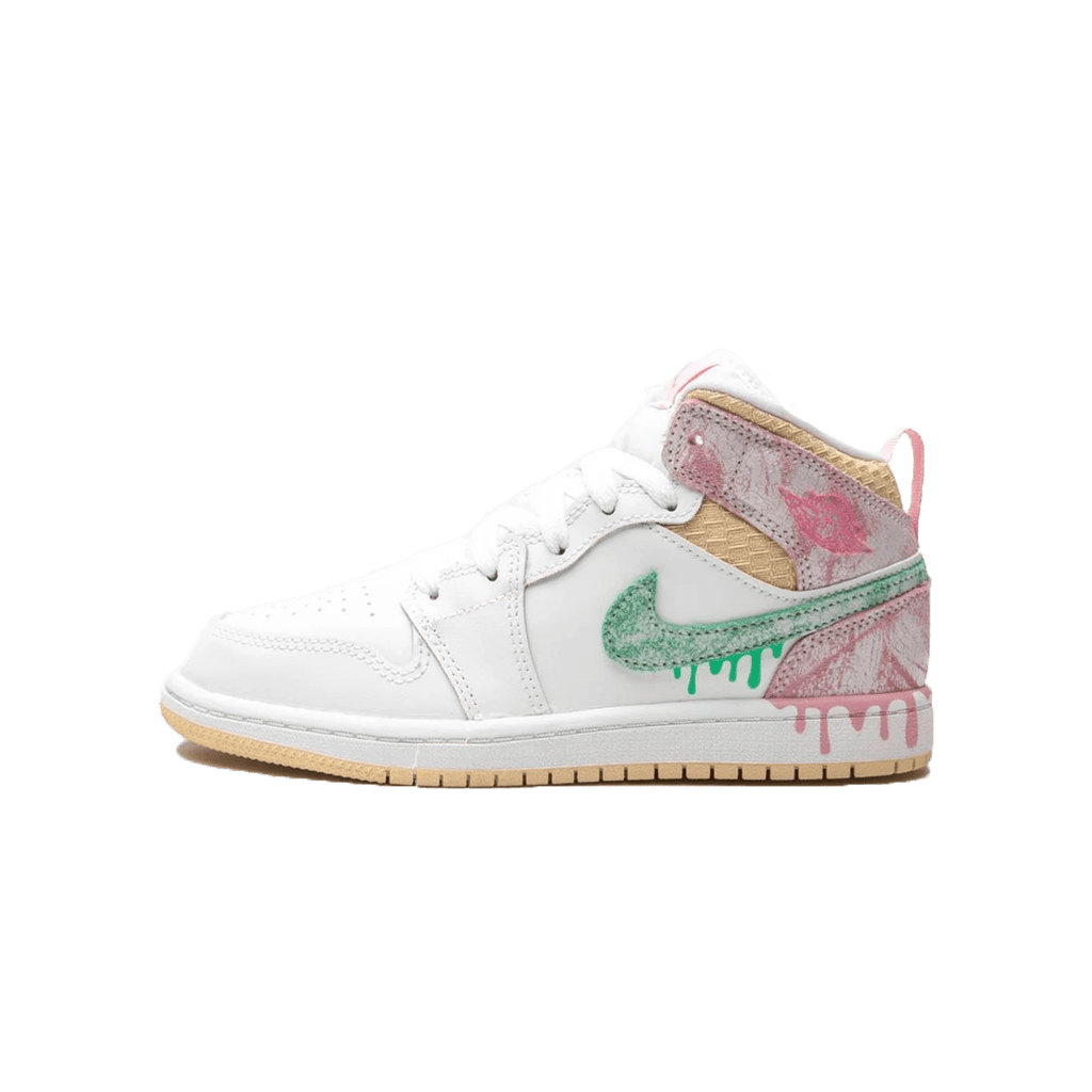 Air Jordan 1 Mid SE PS 'Ice Cream' — UK 10C | EU 27.5 | US 10.5C — Front View