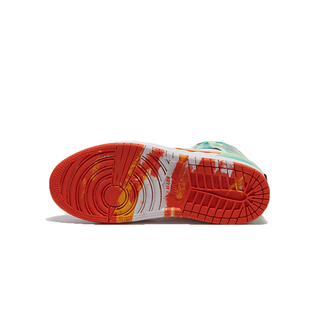 Air Jordan 1 Mid SE PS Wavy — UK 10C | EU 27.5 | US 10.5C — Back View
