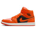 Air Jordan 1 Mid SE 'Rush Orange' — UK 3 | EU 35.5 | US 3.5 — Front View