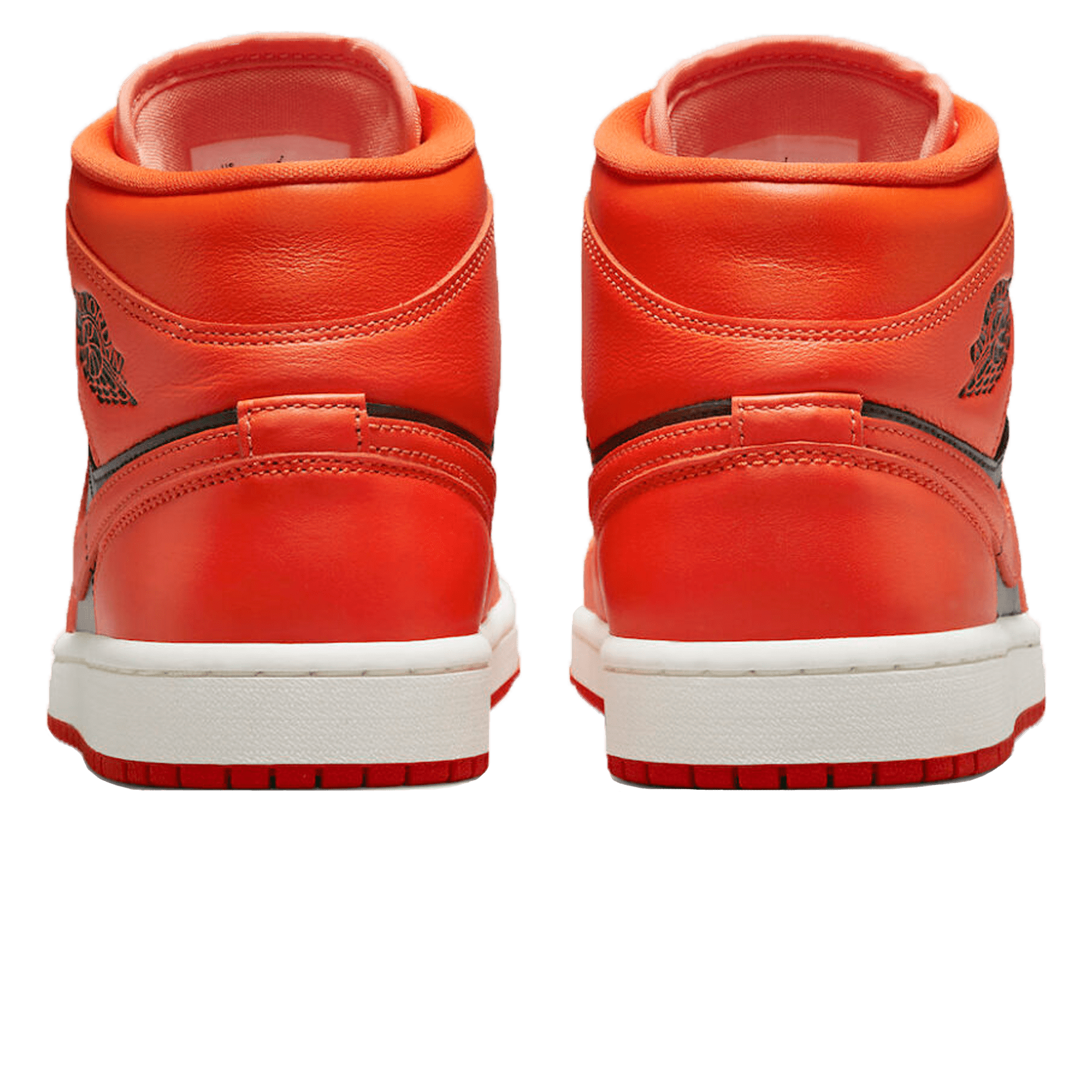 Air Jordan 1 Mid SE 'Rush Orange' — UK 3 | EU 35.5 | US 3.5 — Back View