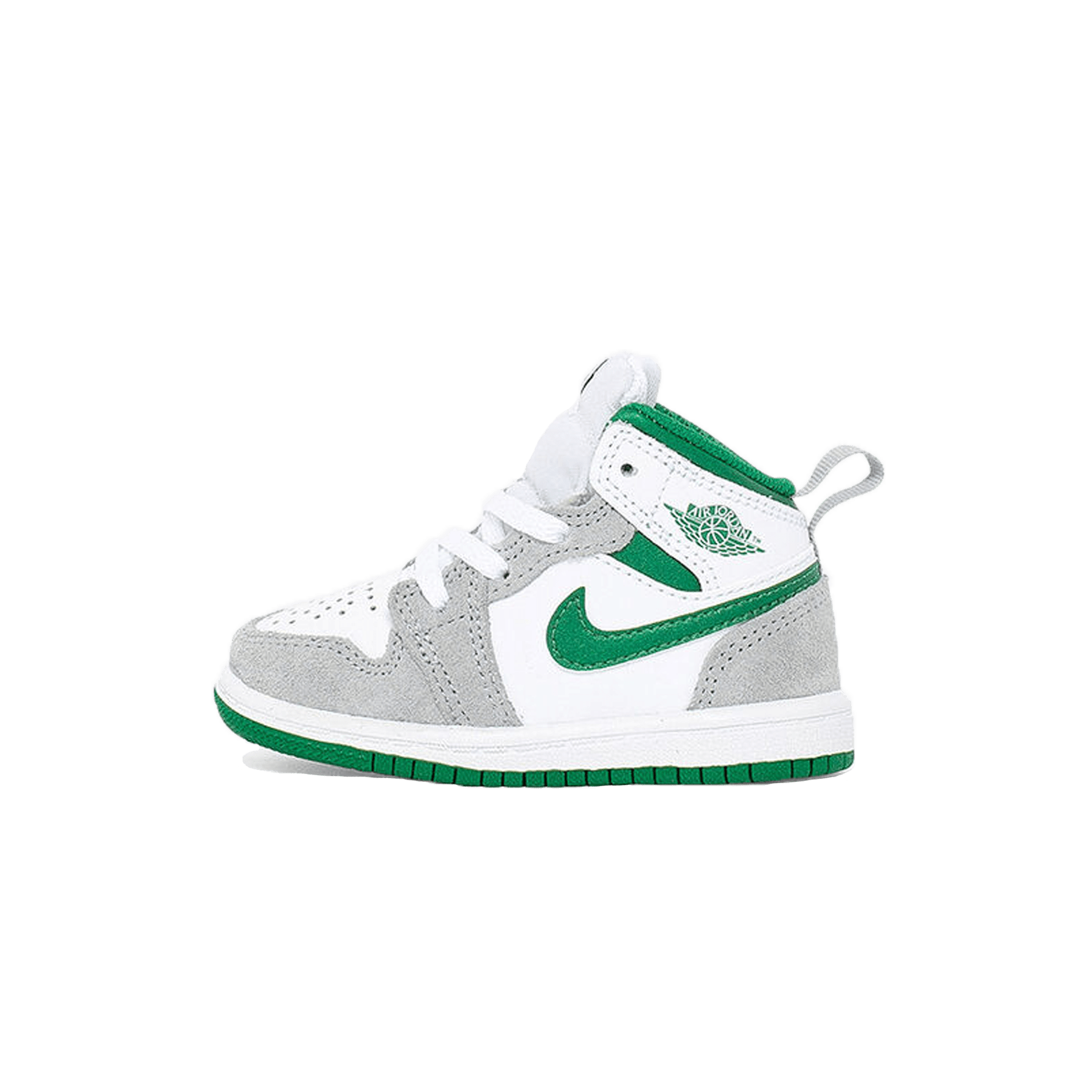 Air Jordan 1 Mid SE TD 'Grey Pine Green' — UK 0C | EU 15 | US 0C — Front View