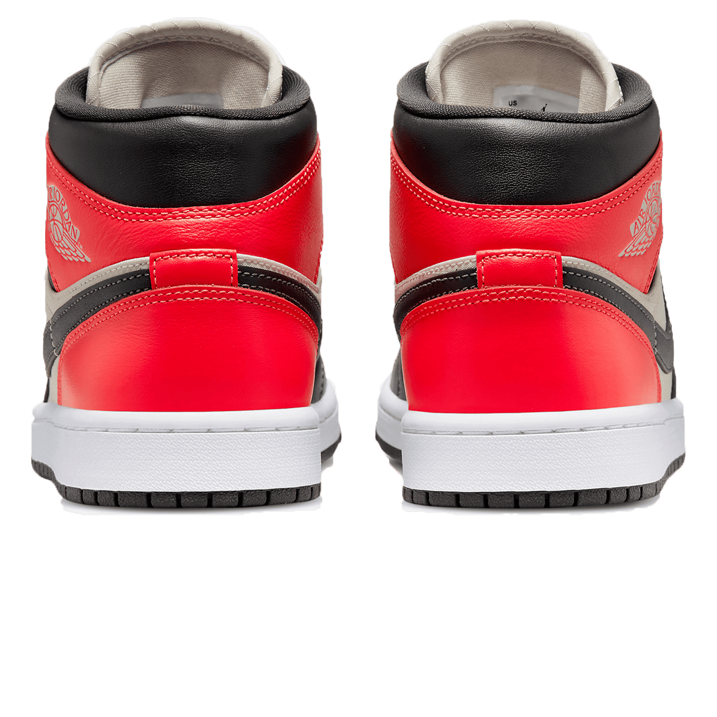 Air Jordan 1 Mid SE Wmns 'Newsprint' — UK 2.5 | EU 35.5 | US 5 — Back View