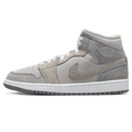 Air Jordan 1 Mid SE Wmns 'Particle Grey' — UK 2.5 | EU 35.5 | US 5 — Front View
