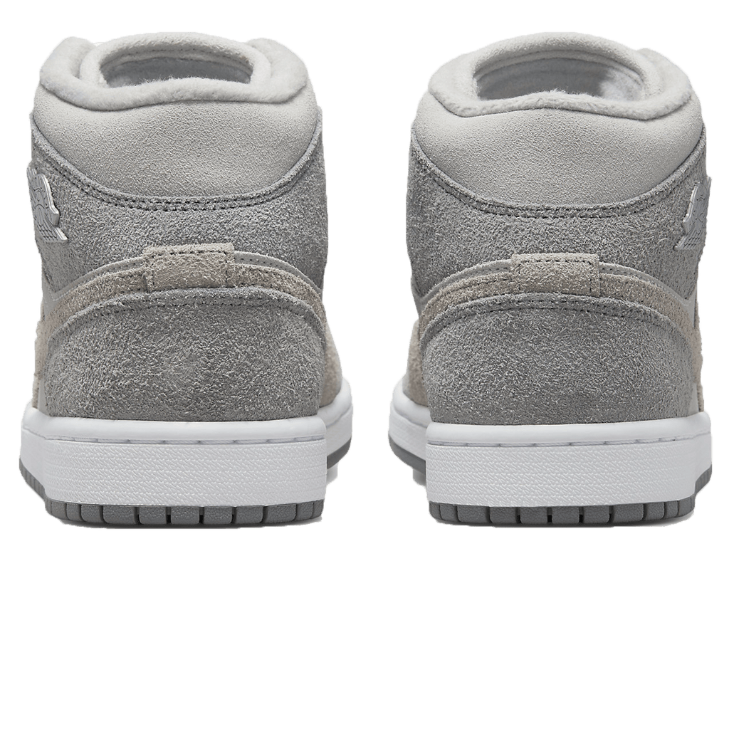 Air Jordan 1 Mid SE Wmns 'Particle Grey' — UK 2.5 | EU 35.5 | US 5 — Back View