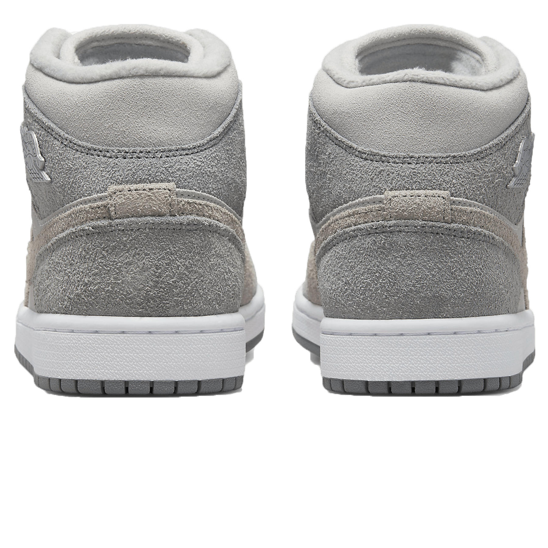 Air Jordan 1 Mid SE Wmns 'Particle Grey' — UK 2.5 | EU 35.5 | US 5 — Back View