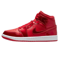 Air Jordan 1 Mid SE Wmns 'Red Pomegranate' — UK 2.5 | EU 35.5 | US 5 — Front View