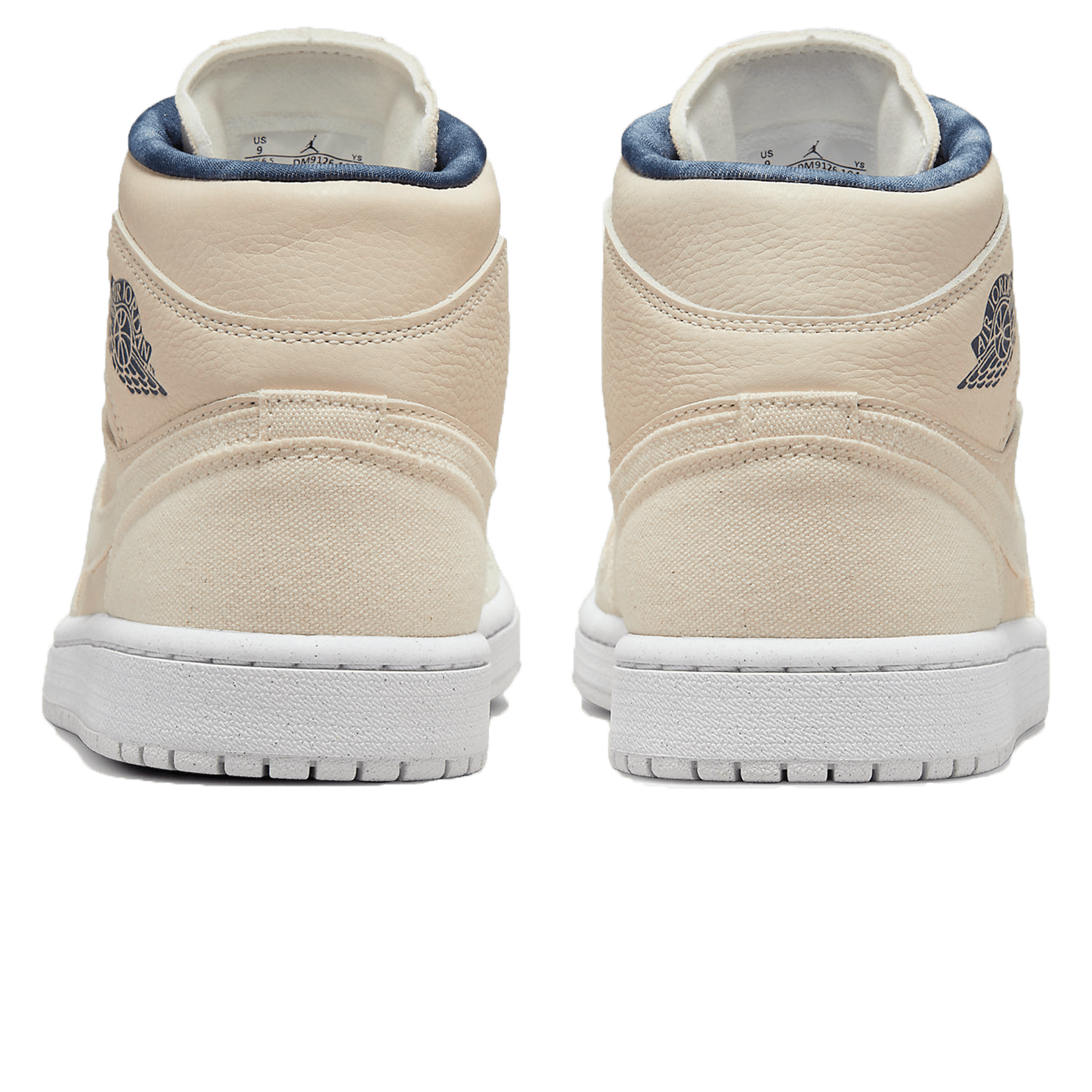 Air Jordan 1 Mid SE Wmns 'Sanddrift' — UK 2.5 | EU 35.5 | US 5 — Back View